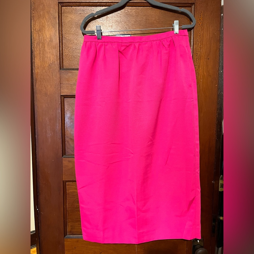 JCrew Bright Pink MIDI